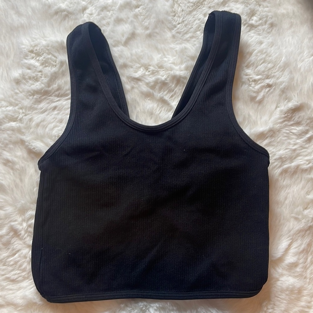 crop top with cross back